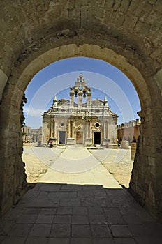 Greece, Crete, Arkadi monastery