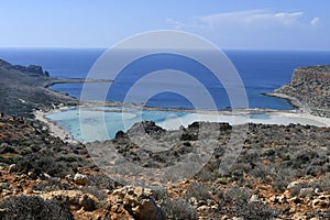 Greece, Crete, Balos Lagoon on Gramvousa Peninsula