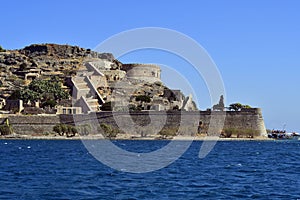 Greece, Crete, Fortress Spinalonga Island