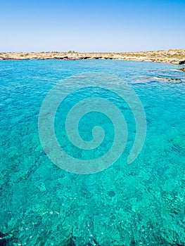 Greece, Crete: Golden Beach in Chrysi island, one of the wildness and gorgeus beach in the world.