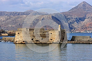 Greece Crete Heraklion 'Rocca al Mare' Fortress