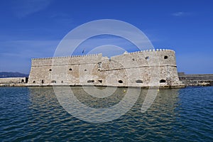 Greece, Crete, Iraklio, Fortress Koules