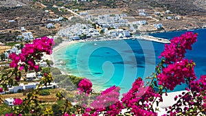 Greece in Cyclades. Stunning Greek beaches in Amorgos island