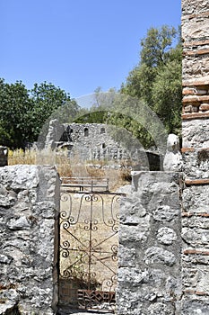 Greece,  Epirus; Byzantine Monastery Agio Dimitrios