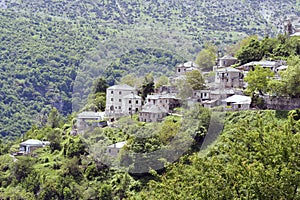 Greece, Epirus, Mountain Village Kalarites