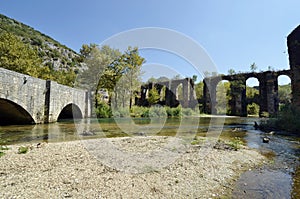 Greece, Epirus, Roman Aqueduct