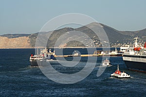 Greece, Ferry boat traffic