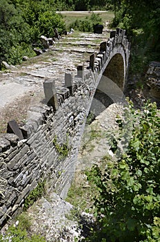 Greece, Historic Stone Bridge