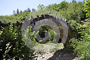 Greece, Historic Stone Bridge