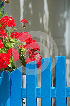 Greece, the island of Sikinos. The entrance to a house.