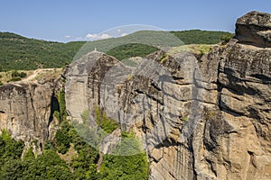 Greece Kalambaka Meteora Rocks Landscape Travel Europe