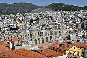 Greece, Kavala, aqueduct