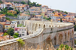 Greece, Kavala, Aqueduct