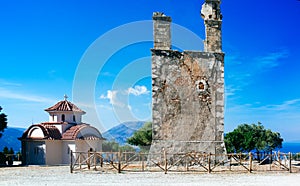 Greece-Kefalonia- Monastery of Panagia Agrilion