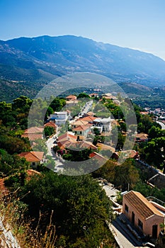 Greece - Kefalonia - Rural Village and Mt. Ainos