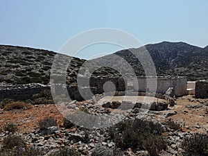 Greece, Kharpathos, Sea, Pardise, Panorama, Stone, Flower, Plants