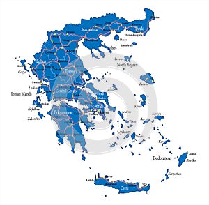 Greece map