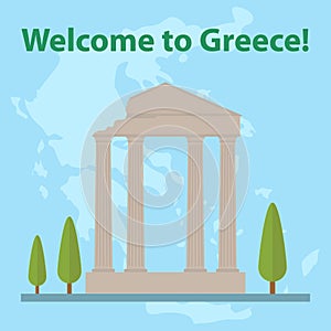 Greece, map of Greece, Greek Acropolis