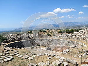 Greece, Mycenae, ancient stones keep the memory