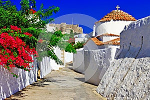 Greece.Patmos island. photo