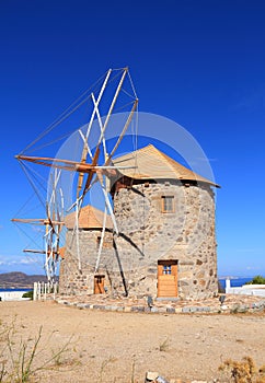 Greece/Patmos: The Mills of Chora photo
