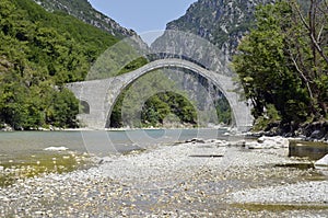 Greece, Plaka Bridge, Tzoumerka National Park