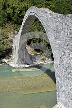 Greece, Plaka Bridge, Tzoumerka National Park