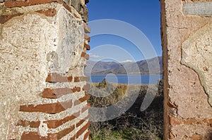 Greece, Prespa Lake, Limni Mikri Préspa, Agios Achillios, Florina