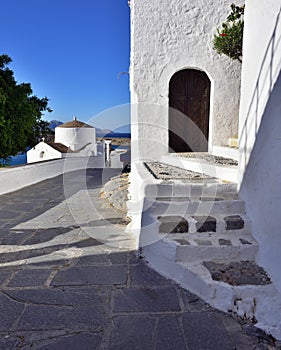 Greece, Rhodes Island -Old Town of Lindos