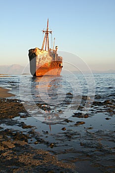 Greece, shipwreck