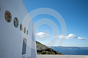 Greece , Skiathos island  .chapel of Saint Alexander