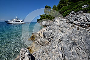 Greece, Skopelos Island, Panormos Harbour