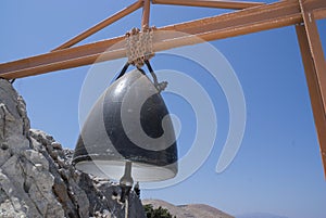Greece, Symi a church bell.