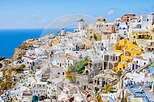 Greece, Thira, Oia town