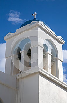 Greece White and Blue Building