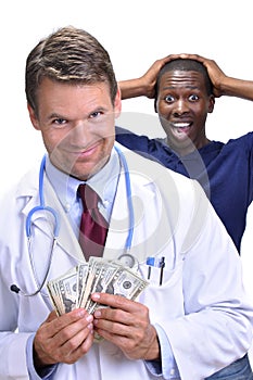 Greedy doctor