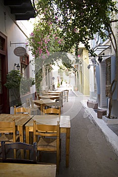 Greek alley