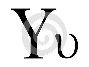 Greek alphabet letter Upsilon