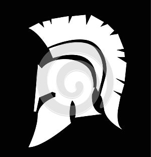 Greek, ancient helmet icon
