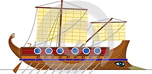 Greek Ancient Ship