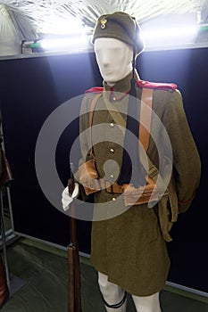 Greek armed forces historic Eyzones Balkan wars uniform.