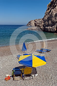 Greek beach