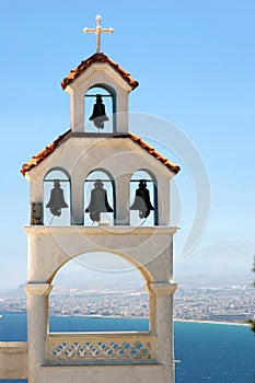 Greek belltower photo
