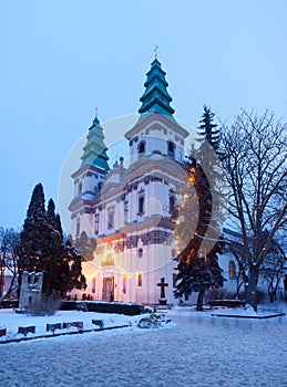 Greek Catholic Cathedral in Ternopil photo