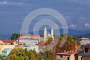 Greek Catholic Cathedral in Uzhhorod, Ukraine