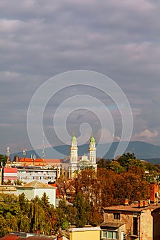 Greek Catholic Cathedral in Uzhhorod, Ukraine