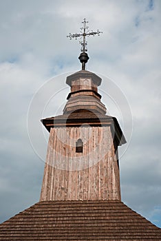 Wooden Church of St Lucas the Evangelist in a village Krive, Slovakia