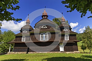 Greek catholic wooden church, UNESCO, Nizny Komarnik, Slovakia