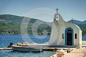 Greek Chapel in Ypanema at Heraion Lake