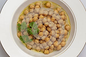 Greek chickpea soup  from above